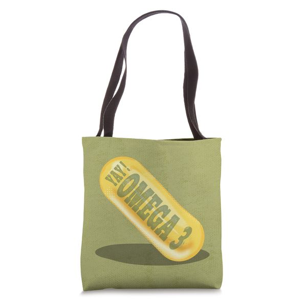 Omega 3 fish oil supplement Tote Bag