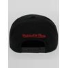Mitchell & Ness BH72Q2 Snapback Cap Chicago Bulls Schwarz, Size:ONE Size