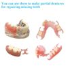 Denture Material Kit for Repair Missing Teeth or DIY Full Denture Fake Teeth