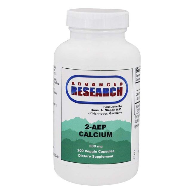 2-Aep Calcium 500 Milligrams 200 Veg Capsules