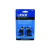 Laser 7254 Hose Clamp Set 2pc, Black
