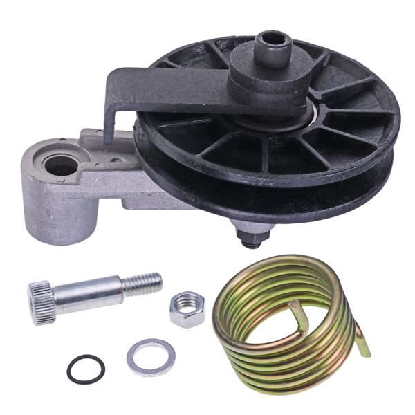 JEENDA Cooling Fan Pulley Tensioner Kit 6662997 6702474 for Bobcat 653 751 753 763 773 7753 853 863 864 873 883 963 A220 A300 S130 S150 S160 S175 S185 S205 S220 S250 S300 T140 T180 T190 T200 T250