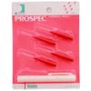 Prospec Interdental Brush 2, 4 Brushes, 1 Sleeve, Medium, Red