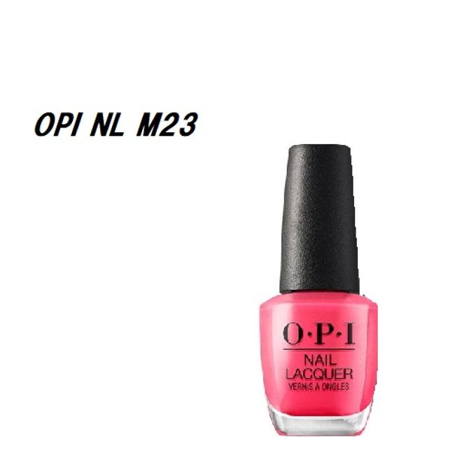 OPI Strawberry Margarita NL M23 15ml Nail Lacquer Nail Artist Self Nail Manicure Color Nail Color Nail Polish Nail Strawberry Pink Matte New