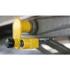 Milenco 3094 Caravan Immobiliser, Two Pieces, Simultaneous Key Action , Yellow