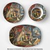 Mediterranean Landscape by Pablo Picasso Plastic Platter - Microwave & Oven Safe Composite Polymer