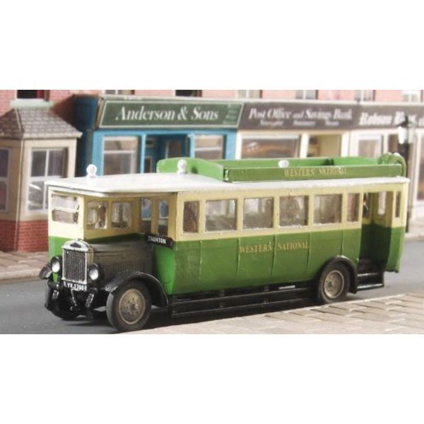 Model Scene OO Green 1927 Maudslay ML3 Bus kit