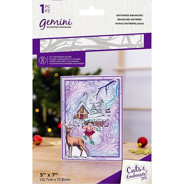 Gemini Embossing Folder 3D Scene Builders Collection - Entwined Branches