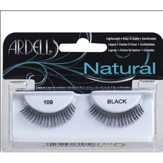 (LOT OF 20) Ardell Natural 109 False Lashes Authentic Ardell Eyelashes Black