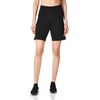Danskin Women's Essential Side Shirred Bermuda Short, Black, Small
