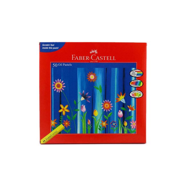 FC-160-OP50 Faber-castell Oil Pastels Set of 50