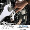 Spanner Set, Thin Spanner Set, Hexagonal Spanner, Thin Double Ended Spanner, 8-Piece Set, Lightweight, Multifunctional, Convenient to Carry, Repair Tool, Work Tool, Convenient Household Goods, Size