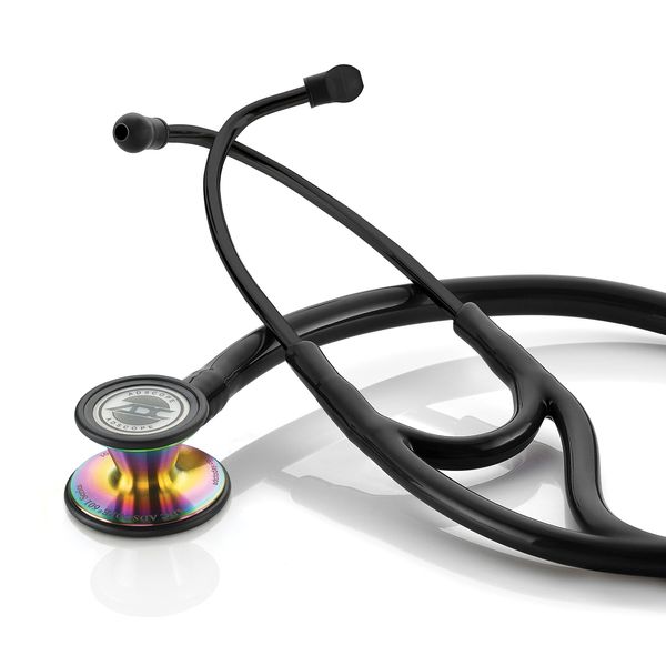 ADC Adscope 601 Convertible Cardiology Stethoscope with Tunable AFD Technology, For Adult and Pediatric Patients, Iridescent Tactical