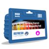 Refresh Cartridges Compatible Ink Cartridge Replacement for Canon CLI-521M (Magenta)
