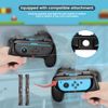 Tawd 2 Pack Controller Grip Compatible with Switch & Switch OLED & Switch 2 Joy Con Controllers, Family Sports Party Pack Switch Accessories, Switch Grips Attachment