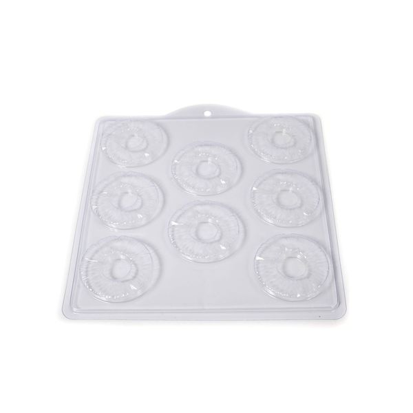 8 Cavity Pineapple Ring Soap/Bath Bomb Mould Mold M154
