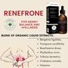 Renefrone Kidney Stone Cleanse for Optimal Kidney Function, Herbal Drops