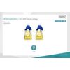 DIGITUS CAT 6A S/FTP Patch Cable, Pack of 10, 0.25 m, Blue