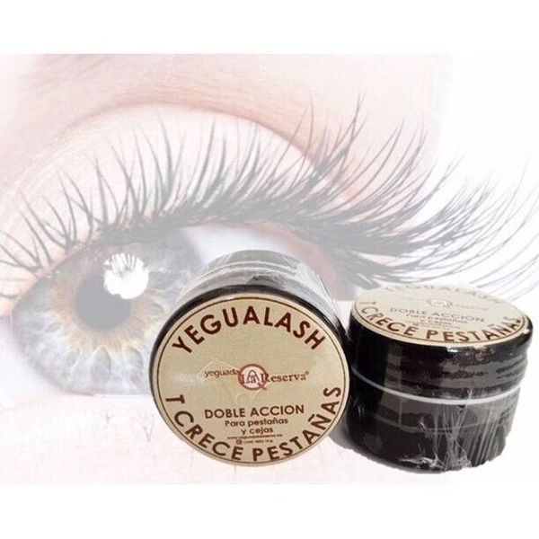 Yegualash  Eyelash & Eyebrow Growth Enhancement CRECE PESTAÑAS  doble acción 15g