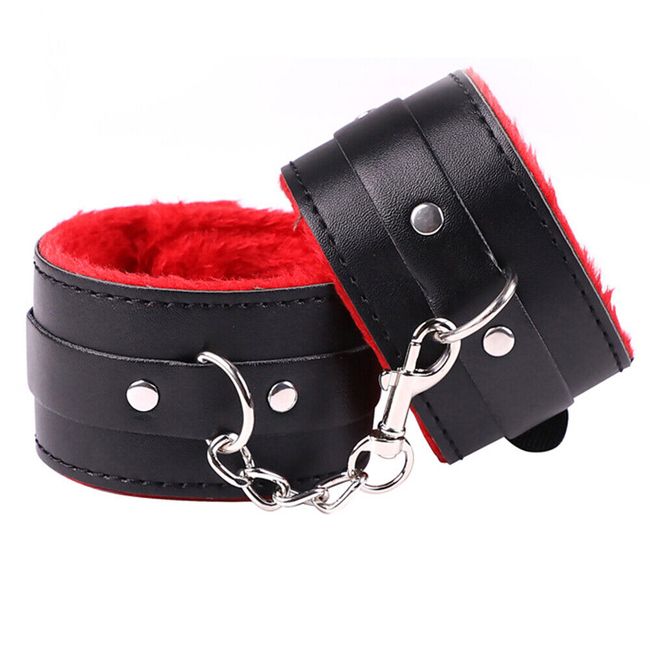 Cytherea restraint Handcuffs Adjustable leather Wrist cuffs Toys for Couples