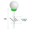 Golf Tees 3/4 Pack, Height Adjustable, Graduated, Competition Supplies (4 Pack)