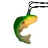 Kurt S. Adler Kurt Adler UL0424 Trout, 10 Light Set, Yellow/Green