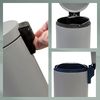 Kela Bin, Metal, White, one Size