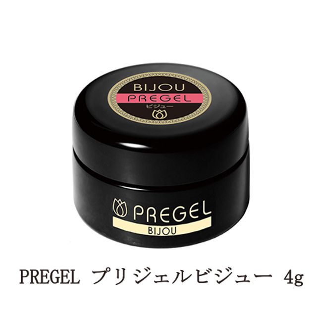 PREGEL PREGEL 4g Nail parts adhere well Gel nail Bijou nail Clear gel Soak-off type Soft gel type Self-nail Nail art Nail parts New