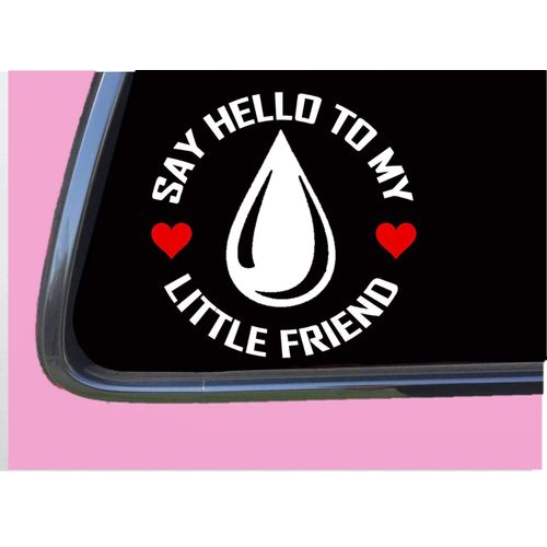 Essential Oil my Little Friend TP 1091 vinyl 6" Decal Sticker bottle
