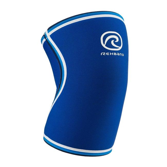 Rehband Knee Support Sleeve - 7084-7mm - Blue - Small - 1 Sleeve