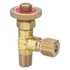FLOBAL BRASS STRIGHT RING NEEDLE VALVE MVRT-0106 1/8x6
