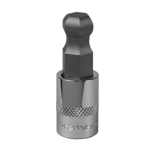 Sealey SBBH009 12mm 3/8"Sq Drive Ball-End Hex Socket Bit