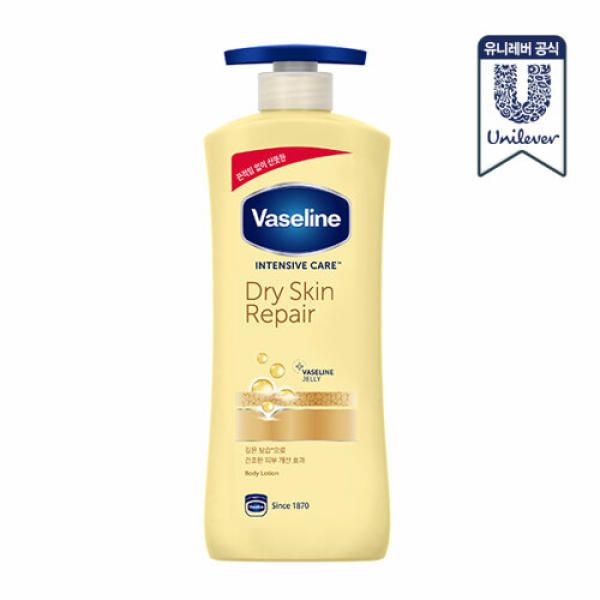 Vaseline body lotion dry skin 600ml x 1