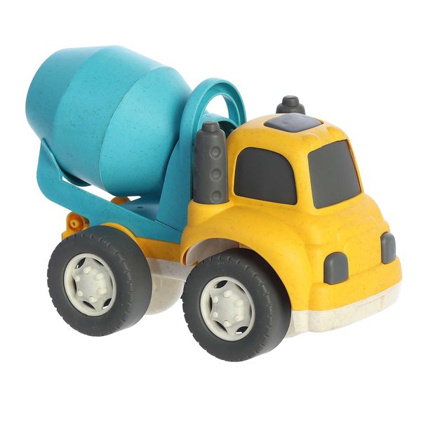 Aurora® Toys Versatile Wheatley™ Cement Mixer Toy - Imaginative Play - Unplugged Play - Yellow 11 Inches