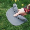 Tillak Wallowa Camp Hat, Lightweight Nylon 5 Panel Cap with Snap Closure (Basalt Grey)