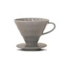 Hario V60 Ceramic Coffee Dropper, Grey, Size 02