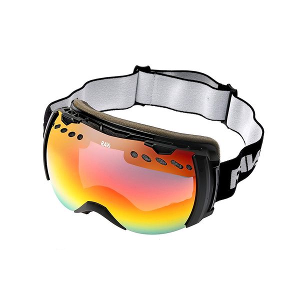 Ravs by Alpland Skibrille Schutzbrille ski goggle auch für BRILLENTRÄGER (over The Glasses)