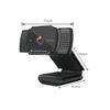 Conceptronic AMDIS 2k Super HD Webcam + Microphone Black
