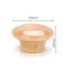 Wood Universal Pot Lid Knobs Replacement Knobs for Pan Lid Replacement Pot Knobs 2 Pack (Wood Color)
