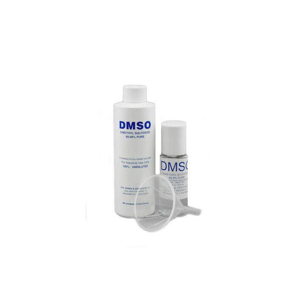 PHARMACEUTICAL GRADE DMSO 99.9999% PURE REFILLABLE ROLL ON KIT WITH 8 OZ REFILL
