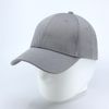 Plain Pro Cool Mesh Low Profile Structured Adjustable Baseball Cap (Gray)