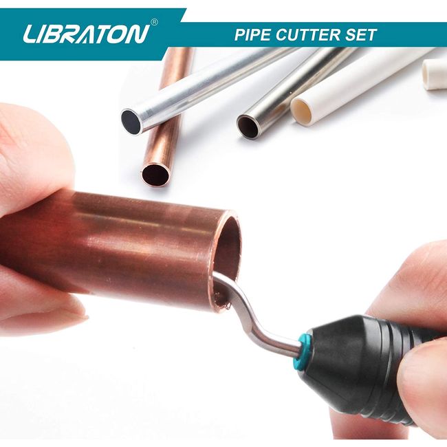 LIBRATON Libraton PVC Pipe Cutter 2-1/2, Large PVC Cutter, Improved Blade  for Heavy-duty, Plastic Pipe Cutter for Cutting PVC Pipe
