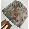 Voyage Hedgerow Floral Brushed Silver Oval Lampshade