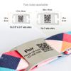 Scannable QR Code Pet ID – Silent Slide-On Custom Name Plate for Collars and Harnesses, Personalized Lost & Found Info