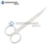 DELICATE MINOR MICRO SURGERY SURGICAL IRIS SCISSORS 4.5" Curved OPHTHALMIC