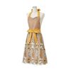 Francfranc Tulle Full Apron, Braun