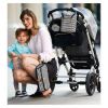 Skip Hop Double Bottle Bag Black & White Stripe