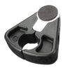 Walking Stick Cane or Crutch Holder - Clip On Table Rest Black