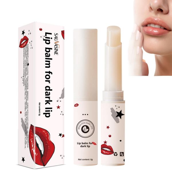 Lip Lightening for Dark Lips,Lip Balm Set,Lip Balm Lips Pink Bleaching Cream Balm,Moisturizing Lip Balm Whitening & Brightening,Lip Balm Stick Remove Dark Lips,Lip Care for Dry Lips,Lip Repair Balm