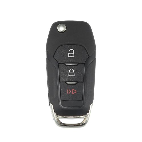 X AUTOHAUX 315MHz N5F-A08TAA Replacement Smart Proximity Keyless Entry Remote Key Fob for Ford F150 F250 F350 2015-2019 for F450 F550 2018-2019 for Explorer 3Buttons with Door Keys 49 Chip